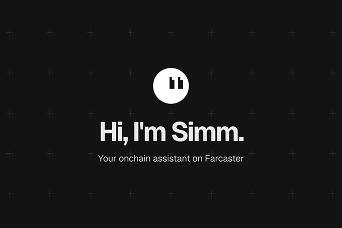 Simm - onchain agent for Farcaster. - Farcaster Mini Apps